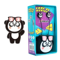 Fone de Ouvido P2 Strad Animais Fofos LC-882