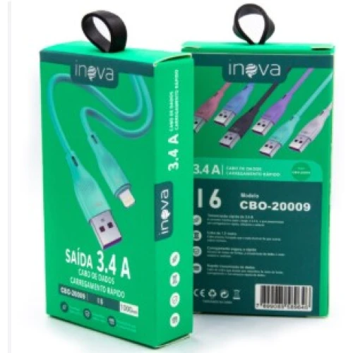 Cabo de Dados Iphone Lightning Inova Cbo-6159