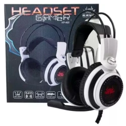 Fone de Ouvido Gamer Headset KNUP 7.1 Led Light KP-400