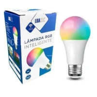 Lâmpada Inteligente RGB Luatek 9w Bivolt Conexão Wirelles LSLA-800