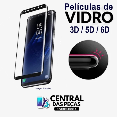 Película de Vidro 3D 5D 6D Samsung A22 5G