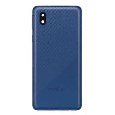 Carcaça Samsung A03 Core A013 Azul com Tampa