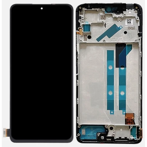 Display Xiaomi Note 12 Pro 4G 2209116AG 2209116AG Preto com Aro Original Oled