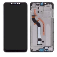 Tela Display Xiaomi Pocophone F1 M1805E10A Preto Com Aro Amoled