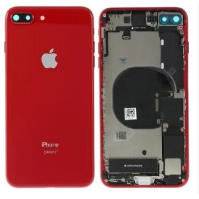 Carcaça com Flex Iphone 8g Plus 5.5 Vermelha Completa