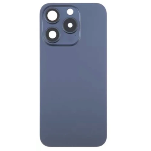 Tampa Traseira iPhone 15 Pro Max Blue ** Completa não requer uso de cola somente Parafusar